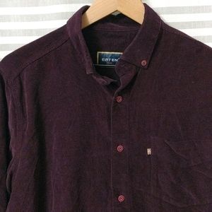 Burgundy Men's Shirt